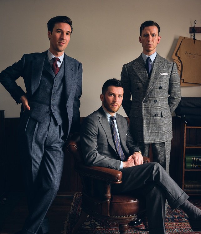 普遍の美学を纏う特別なお仕立て | DORMEUIL Piolet D'or × HENRY